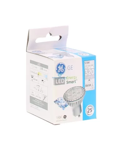 Ge Lighting 85848 Led5.5d/gu10/827/220-240v/35/bx gu10 lámpara led 5.5w 2700°k